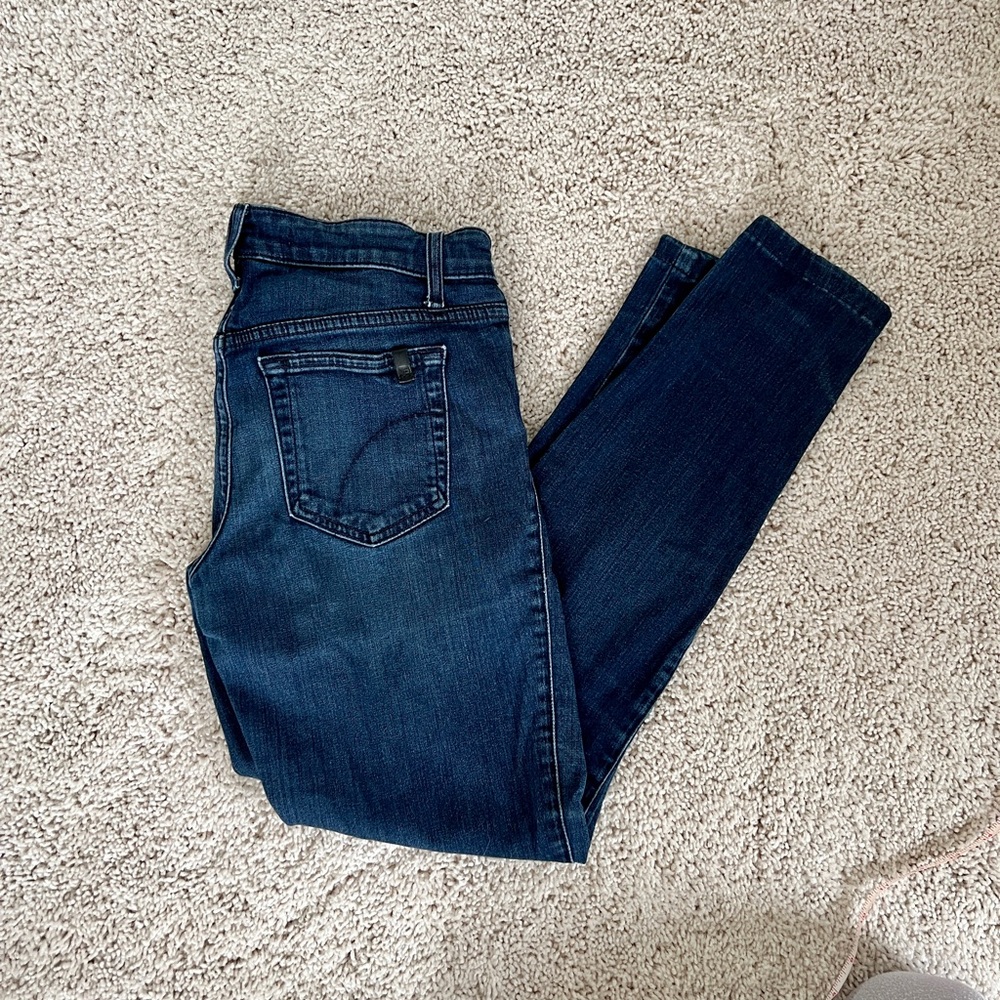 Joe’s Jeans Dark Wash Skinny Ankle Cropped SZ 24